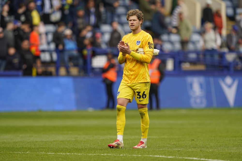 Pompey keeper Ben Killip. Picture: Jason Brown/ProSportsImages