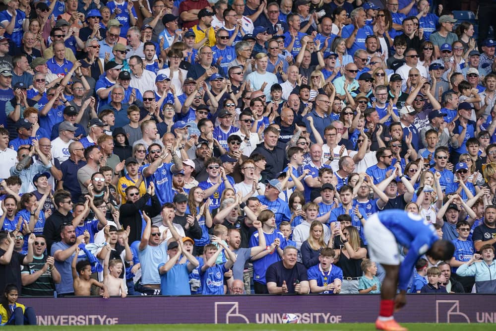 Pompey fans back their team
