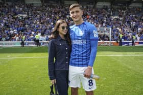 West Ham's Pompey loanee signed off against Hull City on Saturday. Pic: Jason Brown/ProSportsImages
