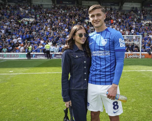 West Ham's Pompey loanee signed off against Hull City on Saturday. Pic: Jason Brown/ProSportsImages