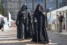 Portsmouth Comic Con had a procession of Star Wars characters to celebrate Star Wars day (May the fourth be with you)
Photos by Alex Shute