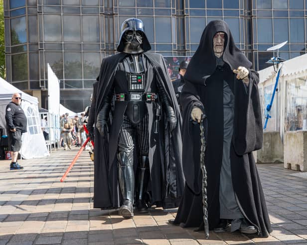 Portsmouth Comic Con had a procession of Star Wars characters to celebrate Star Wars day (May the fourth be with you)
Photos by Alex Shute