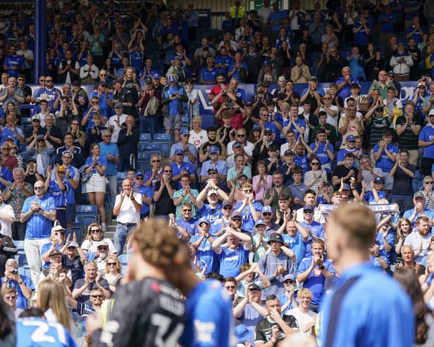Pompey and Hull City fans have been reacting to the final day drama at Fratton. Pic: Jason Brown/ProSportsImages