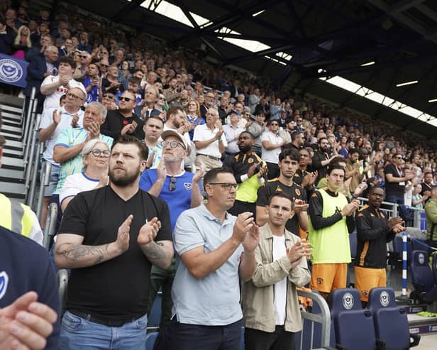 Pompey fans on the waiting list for season tickets get a chance to secure seats tomorrow. Pic: Jason Brown/ProSportsImages