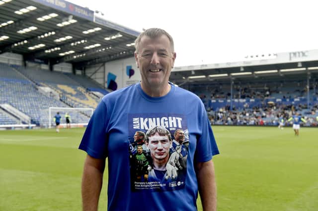 Southampton favourite Matt Le Tissier was a surprise guest at Alan Knight's charity match this afternoon. Picture: Sarah Standing