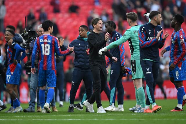 Oliver Glasner has lead Crystal Palace to this season's FA Cup final