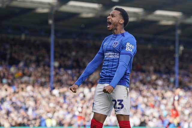 Josh Murphy insists he is happy and settled at Fratton Park after an outstanding maiden season. Picture: Jason Brown/ProSportsImages