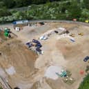 Site where new Lidl store is being built next to B&Q in Havant off Purbrook Way 