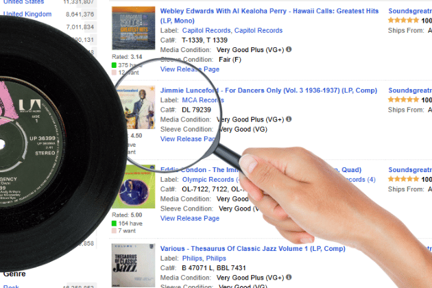 Spent all weekend browsing record stores and fairs to find that elusive vinyl? Why not try Discogs marketplace instead and use these tips to help with the hunt.