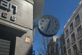 This clock eerily stopped at the time of the blackout - 12.33pm