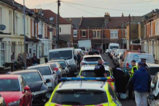 Aylesbury Road crash scene