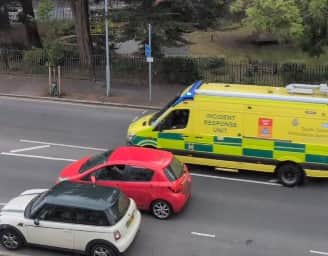 Emergency services attending Southsea fire 