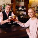 Celebrity landlords Merlin Griffiths and Jodie Kidd have teamed up with HEINEKEN SmartDispense for a new podcast Three Landlords Walk into a Bar