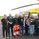 Nina and Jon met the crew that saved Nina's life in February 2023 after she suffered a cardiac arrest at home.
