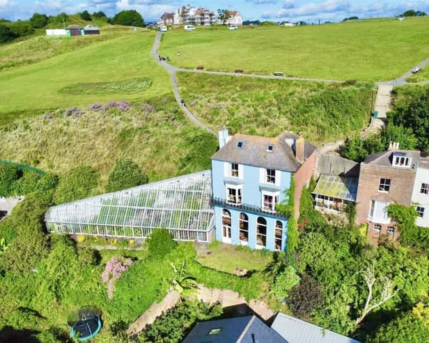 West Hill Villa, which looks out over Hastings Old Town, in Sussex, and across the English Channel, boasts a spectacular 90ft vinery. It was one of the most-viewed properties on Zoopla during April 2025.