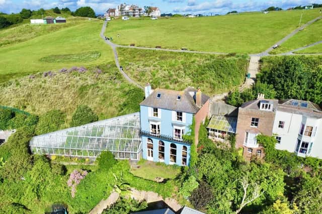 West Hill Villa, which looks out over Hastings Old Town, in Sussex, and across the English Channel, boasts a spectacular 90ft vinery. It was one of the most-viewed properties on Zoopla during April 2025.
