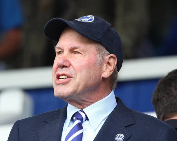 Pompey chairman Michael Eisner