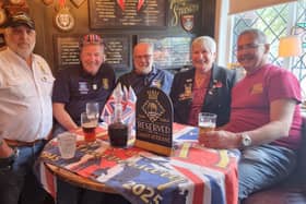 The Ship Anson welcomed veterans from HMS Tiger and HMS Ganges to celebrate VE Day 80. 
