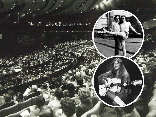 The 1982 Eurovision Song Contest was staged in the north of England for the first time. That year's show opened with the question 'Where is Harrogate?' as an international audience was introduced to the charms of the North Yorkshire spa town.