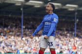 Josh Murphy celebrates his goal against Blackburn in March