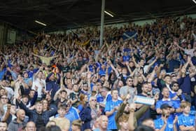 Pompey fans have travelled across the country in their numbers backing the Blues this season.