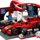 Create your own high-speed pit stops with this child-friendly Ferrari playset