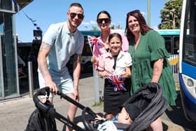 Families enjoyed the VE Day celebrations in Havant. 

Pictured: The Offley family from Westleigh.

Picture: Chris Moorhouse 