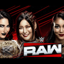 Current Women's World Champion, IYO SKY, teams up with former champion Rhea Ripley to take on the upstart team of Roxanne Perez and Giulia on the May 12 2025 episode of Raw.
