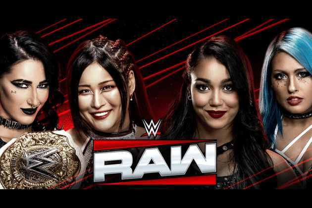 Current Women's World Champion, IYO SKY, teams up with former champion Rhea Ripley to take on the upstart team of Roxanne Perez and Giulia on the May 12 2025 episode of Raw.