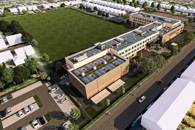 A planning application has been submitted to the Portsmouth City Council to build a brand new three storey secondar school at the current Springfield School site in Drayton. 