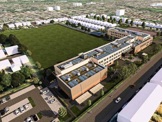 A planning application has been submitted to the Portsmouth City Council to build a brand new three storey secondar school at the current Springfield School site in Drayton. 