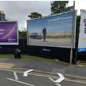 The site at 189 Forton Road, Gosport, with billboards on it that are now removed