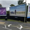The site at 189 Forton Road, Gosport, with billboards on it that are now removed