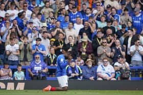 Pompey's Christian Saydee will be allowed to leave this summer. Pic: Jason Brown/ProSportsImages