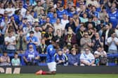 Pompey's Christian Saydee will be allowed to leave this summer. Pic: Jason Brown/ProSportsImages