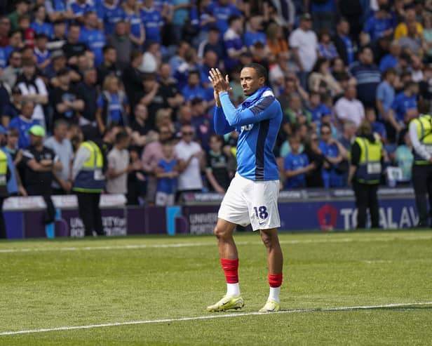 Pompey's Cohen Bramall has sent supporters and those at Fratton Park a heartfelt message after being released. Pic: Jason Brown/ProSportsImages