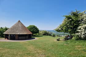 There is a cafe at the beginning (and end) of the circular walk which is open at peak times