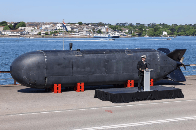 XLUUV as been unveiled during a naming ceremony at HMNB Devonport. The un-crewed vessel will be called XV Excalibur.