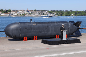XLUUV as been unveiled during a naming ceremony at HMNB Devonport. The un-crewed vessel will be called XV Excalibur.