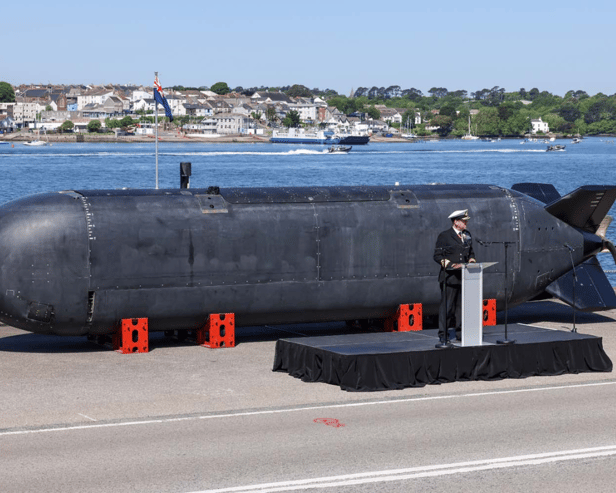 XLUUV as been unveiled during a naming ceremony at HMNB Devonport. The un-crewed vessel will be called XV Excalibur.