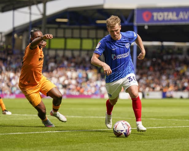Matt Ritchie may have a reduced role in Pompey's starting line-up next season. Picture: Jason Brown/ProSportsImages