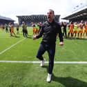 Ruben Selles and Hull City celebrated survival at Portsmouth on the final day. 