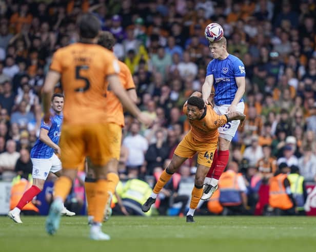 Rob Atkinson is grateful to Pompey for allowing him to prove he isn't an 'injury liability'. Picture: Jason Brown/ProSportsImages