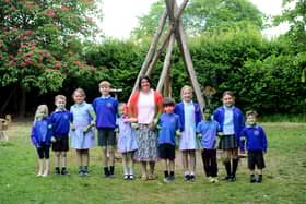 Hambledon Primary School in Church Lane, Hambledon, has received a positive result in their recent Ofsted report.


Pictured is: Adrienne Corr, headteacher of Hambledon Primary School with some of the children.

Picture: Sarah Standing (130525-6726)