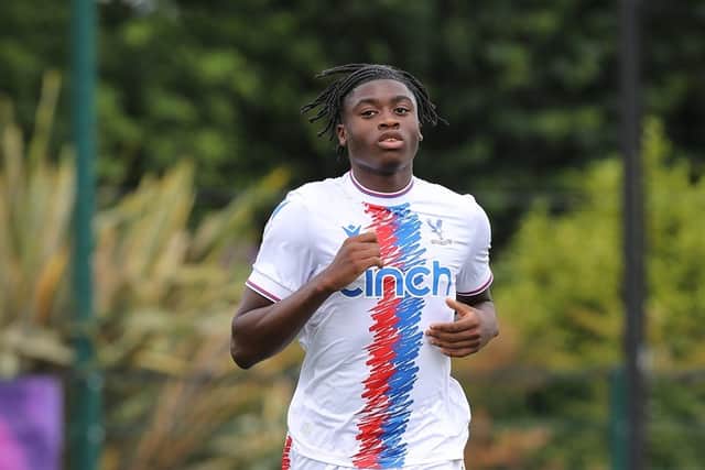 Crystal Palace's Pompey target Hindolo Mustapha. Pic: Getty