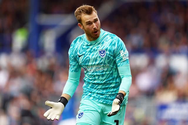 Former Pompey keeper Will Norris now plays for Wycombe
