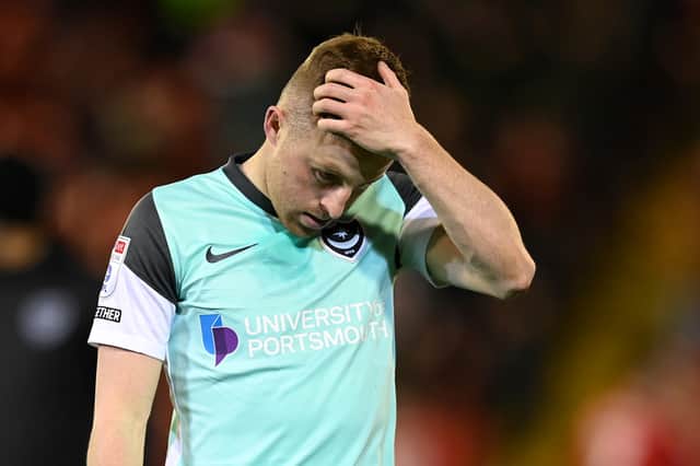 Former Pompey midfielder Joe Morrell