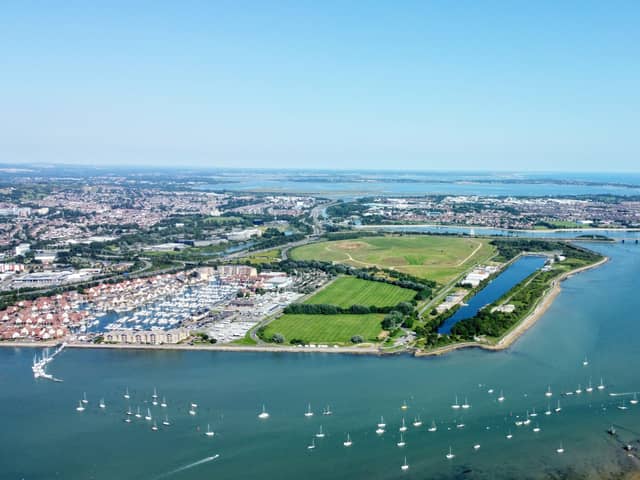 Underwater glue has been developed that can repair parts of ships. It was developed following tests on Horsea Island, Portsmouth.