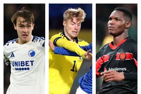 From left to right: William Clem, Benjamin Nygren and Ousmane Diao are among the brightest assets in the Danish Superliga.