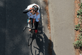 Royal Navy Commander Will King, based at HMS Sultan in Gosport, has completed an epic 300-mile cycling challenge to raise money for a testicular cancer charity.